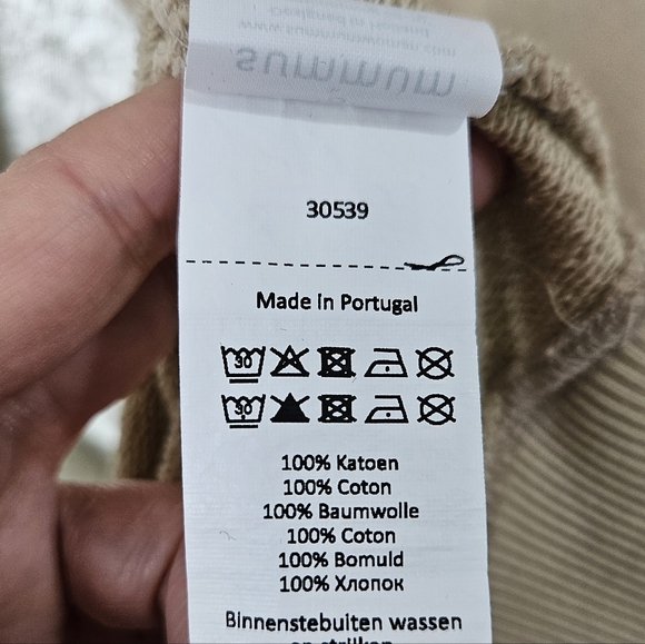 Summum Woman Gold Foil Moon Sweatshirt Size M Minimalist - Picture 12 of 13